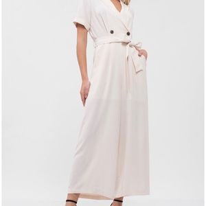 J..O.A. Wrap front jumpsuit